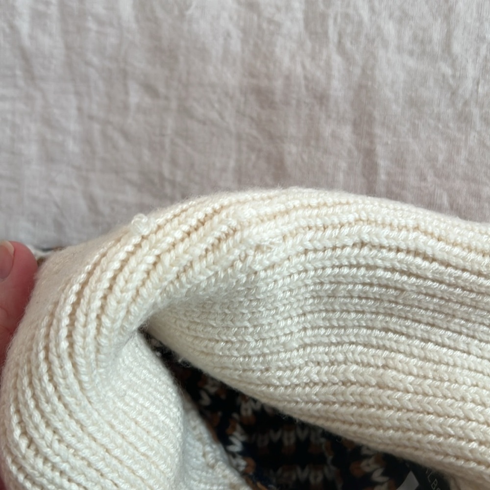 Talbots poncho/sweater - Picture 5 of 6
